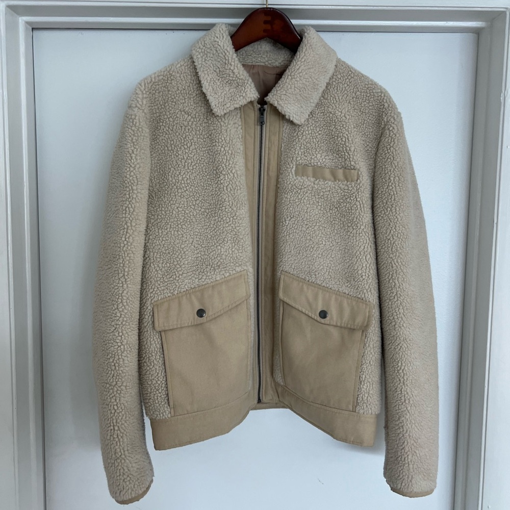Saks Fifth Avenue Sherpa Jacket